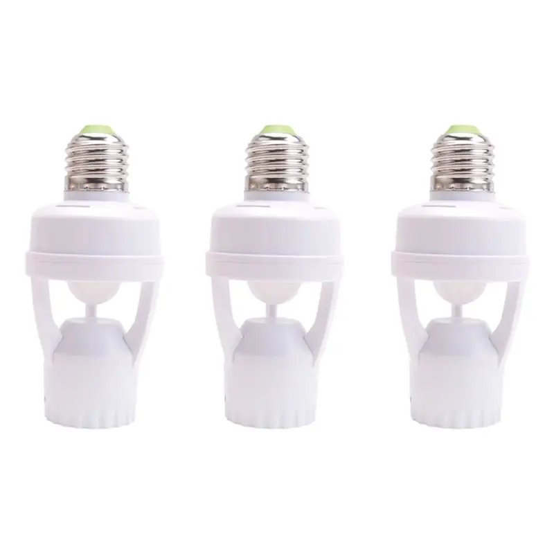 AA14 Новые 3 шт. AC 110-220V 360 ° Датчик движения PIR, инфракрасный ИК-датчик, цоколь E27 для светодиодных ламп с функцией индукции присутствия человека
AA14 Новые 3 шт. AC 110-220V 360 ° Датчик движения PIR, инфракрасный ИК-датчик, цоколь E27 для светодиодных ламп с функцией индукции присутствия человека