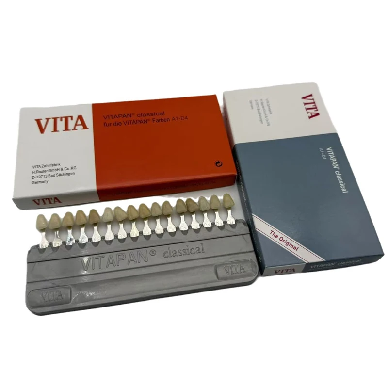 Dentistry Vita16 color aesthetic color palette Color comparison tools for dental dentistry Tooth Model Colorimetric Plate
Dentistry Vita16 color aesthetic color palette Color comparison tools for dental dentistry Tooth Model Colorimetric Plate