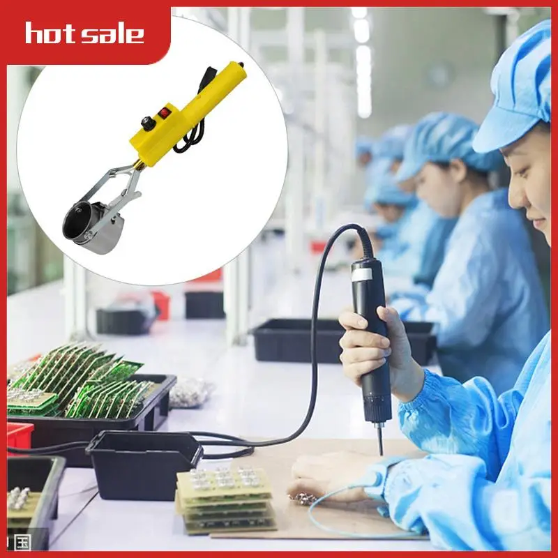 500W Tin Melting Solder Pot Handheld Soldering Repair Furnace Adjustable Temperature Desoldering Pot Tool EU Plug Durable
500W Tin Melting Solder Pot Handheld Soldering Repair Furnace Adjustable Temperature Desoldering Pot Tool EU Plug Durable