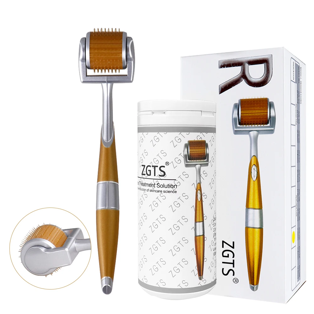 ZGTS 192 Derma Roller Face Roller Mesotherapy for Face Care and Hair-loss Scar Stretch Mark Removal Titanium Skin Roller
ZGTS 192 Derma Roller Face Roller Mesotherapy for Face Care and Hair-loss Scar Stretch Mark Removal Titanium Skin Roller