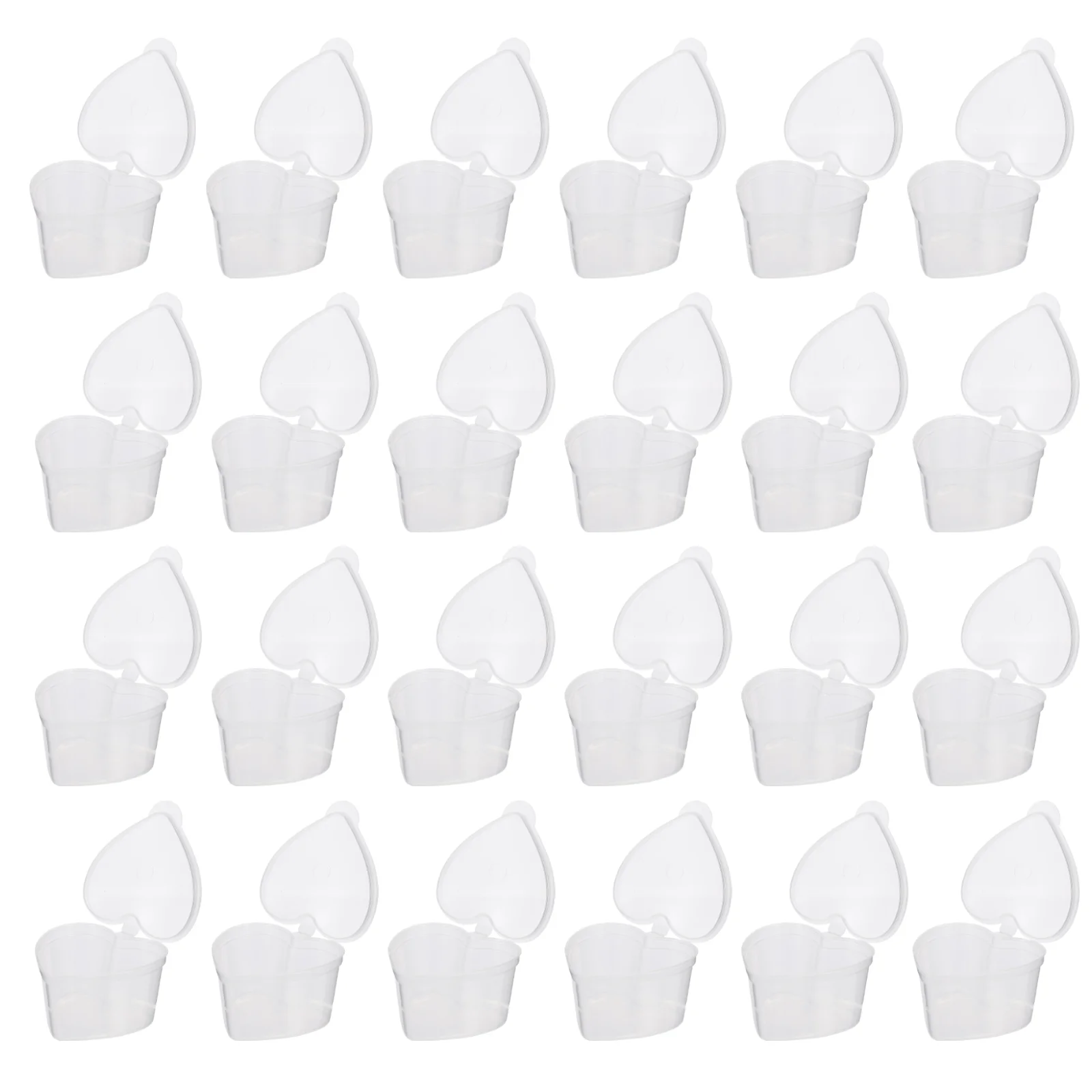 50 PCS Transparent Spice Containers PP Material Leak Proof Tight Seal Microwave Safe Sauce Jars Storage Boxes
50 PCS Transparent Spice Containers PP Material Leak Proof Tight Seal Microwave Safe Sauce Jars Storage Boxes