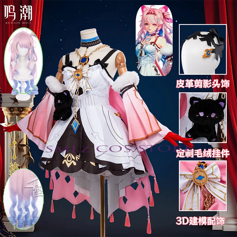 Denia Cosplay Game Wuthering Waves Costume Woman Lolita Denia Dress Prop Wig Set Halloween Party Playing Outfit for Women Skirt
Denia Cosplay Game Wuthering Waves Costume Woman Lolita Denia Dress Prop Wig Set Halloween Party Playing Outfit for Women Skirt