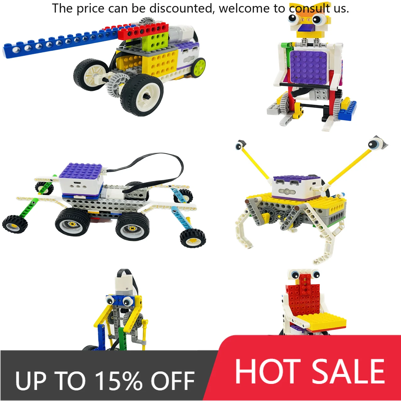 ICQbot Interactive Coding Robot Set Age Range 5-7 Years DIY Construction Brick Model Toy For Teaching Packed In Box
ICQbot Interactive Coding Robot Set Age Range 5-7 Years DIY Construction Brick Model Toy For Teaching Packed In Box