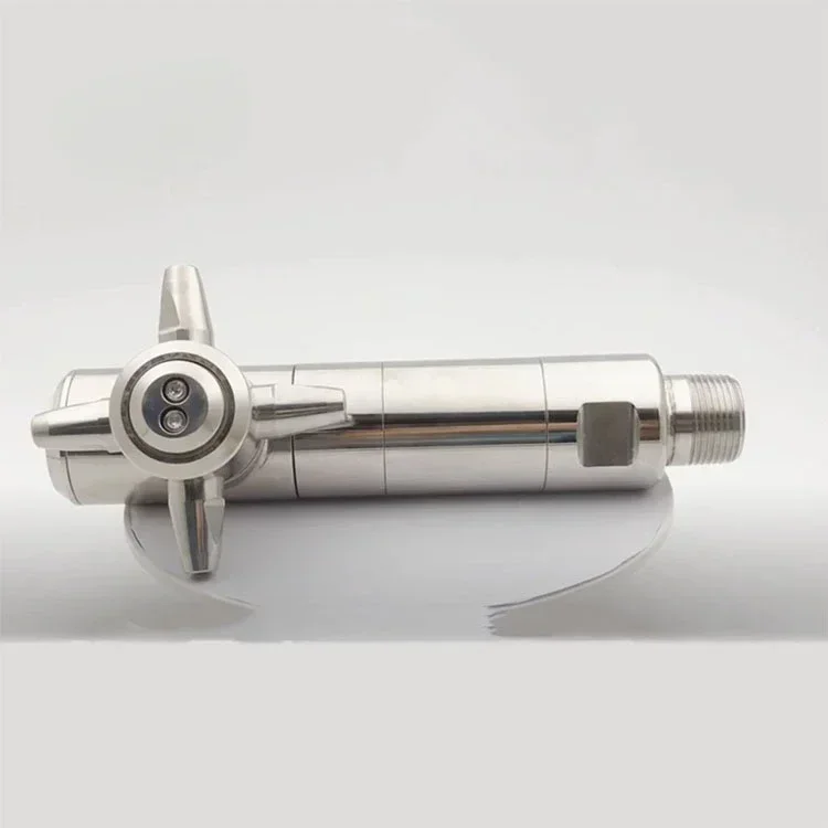06 Rotating Tank Cleaning Nozzle Cleaning Range 5-15m High Pressure IBC Cleaning
06 Rotating Tank Cleaning Nozzle Cleaning Range 5-15m High Pressure IBC Cleaning