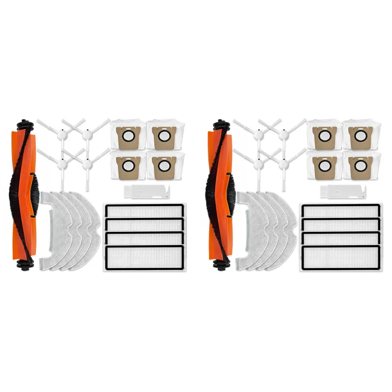 A43T 2 Set For Xiaomi Robot Vacuum X10 Replacement Spare Parts Accessories Main Side Brush Hepa Filter Mop Cloth Dust Bag
A43T 2 Set For Xiaomi Robot Vacuum X10 Replacement Spare Parts Accessories Main Side Brush Hepa Filter Mop Cloth Dust Bag
