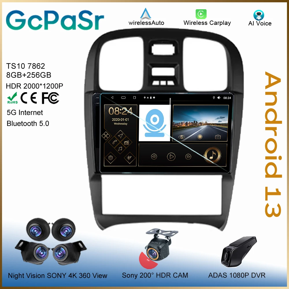 Автопроигрыватель Android для Hyundai Sonata EF 2001-2012, головное устройство 7862 Carplay, радио-навигация, мультимедиа, Wi-Fi, GPS-монитор, экран
Автопроигрыватель Android для Hyundai Sonata EF 2001-2012, головное устройство 7862 Carplay, радио-навигация, мультимедиа, Wi-Fi, GPS-монитор, экран
