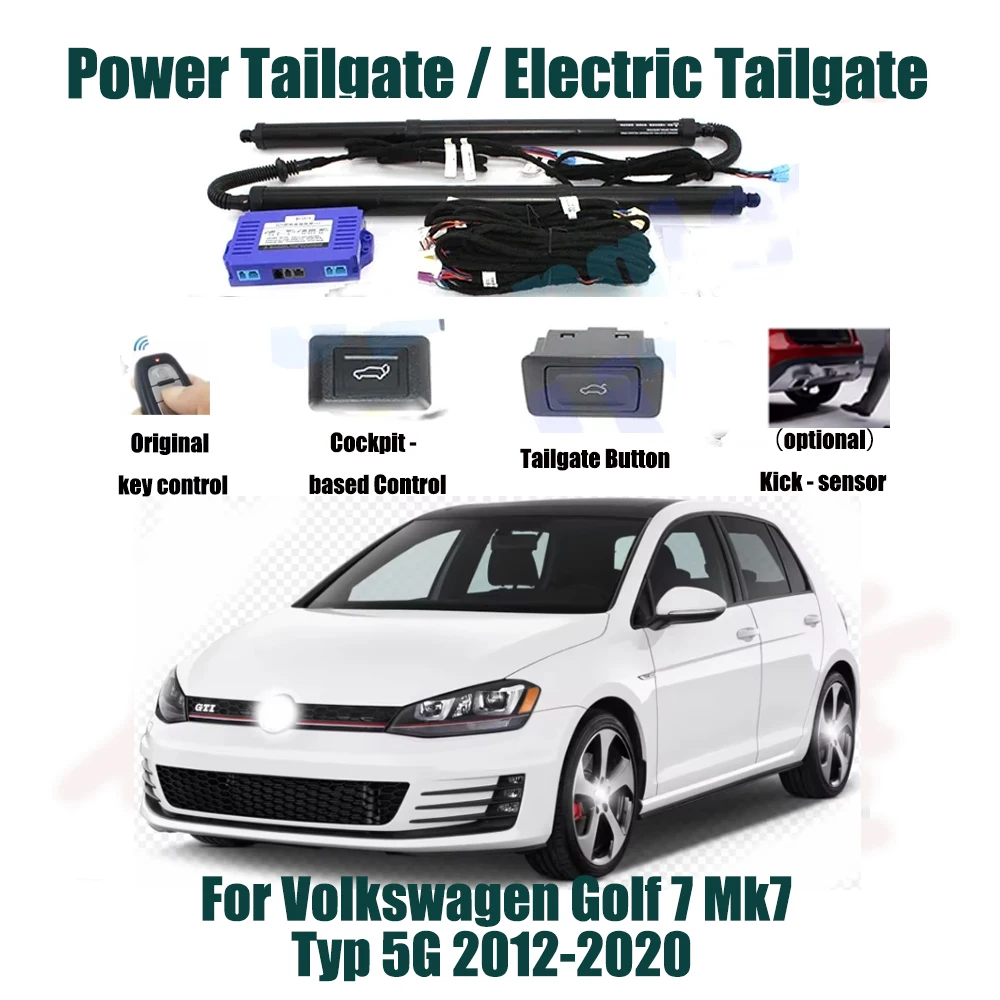For Volkswagen VW Golf 7 Mk7 Typ 5G 2012-2020 Car Automatic Lifting kit Opening Trunk Intelligent Electric Lift Tailgate
For Volkswagen VW Golf 7 Mk7 Typ 5G 2012-2020 Car Automatic Lifting kit Opening Trunk Intelligent Electric Lift Tailgate