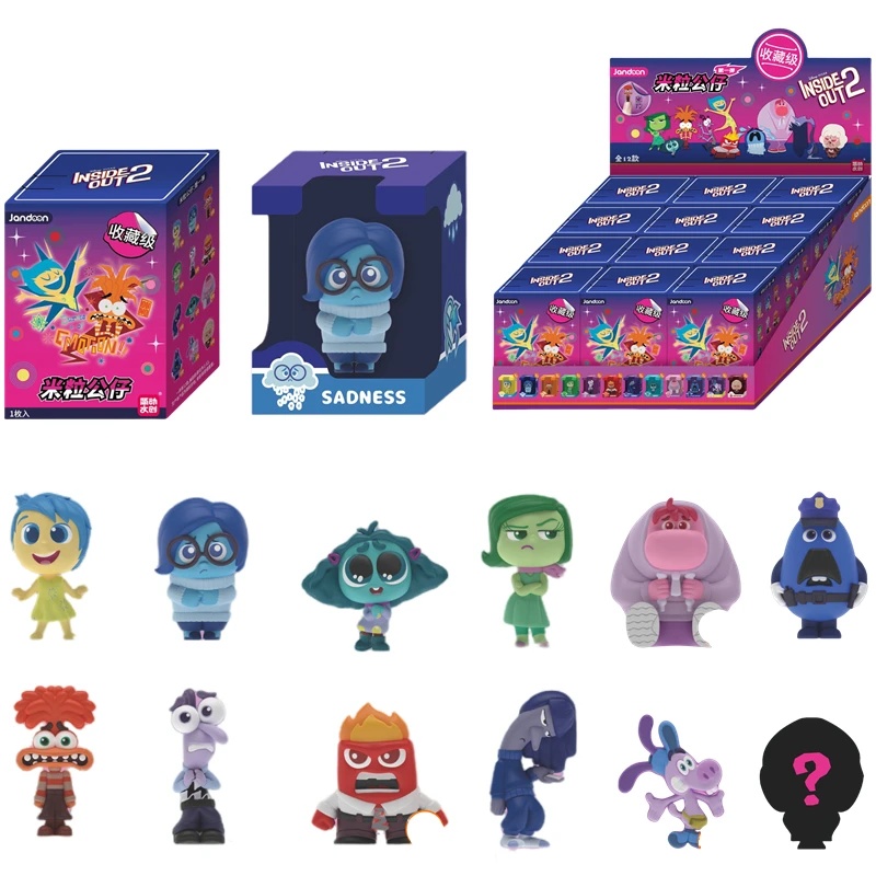 Jandoon Original Disney Pixar Inside Out 2, коллекция слепых коробок, кукла Mini Joy Disgust Anger Sadness, экшн-фигурка, модель игрушки в подарок
Jandoon Original Disney Pixar Inside Out 2, коллекция слепых коробок, кукла Mini Joy Disgust Anger Sadness, экшн-фигурка, модель игрушки в подарок