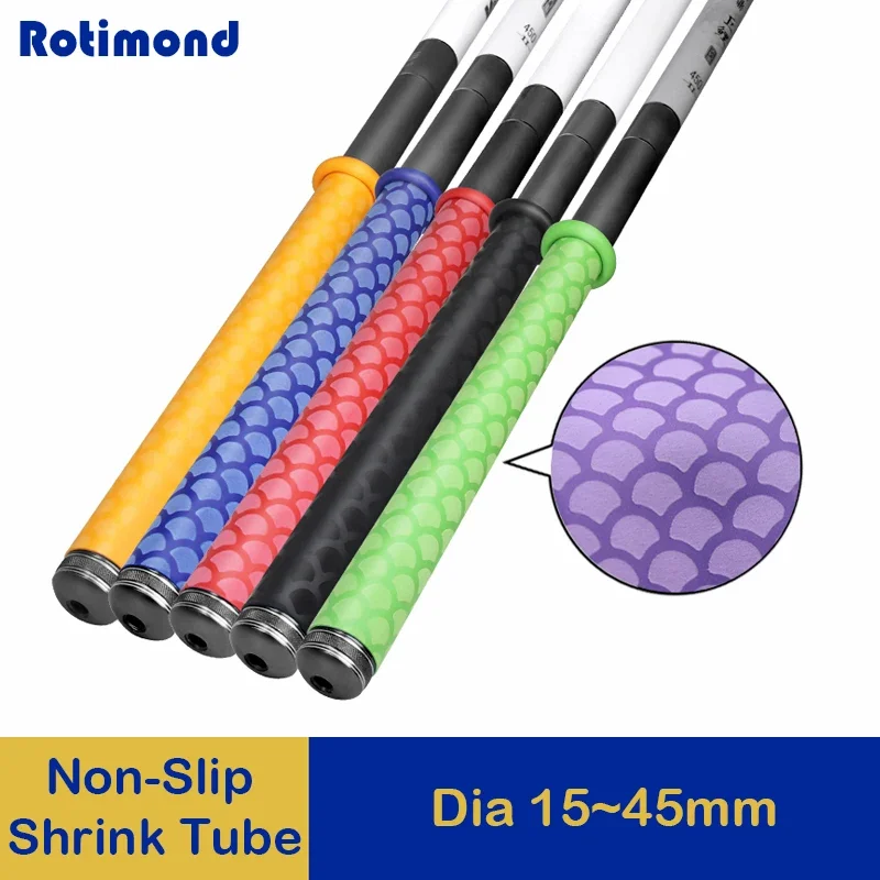 Non Slip Heat Shrink Tube Fishing Rod Wrap Anti Skid Bicycle Handle Insulation Protect Racket Grip Waterproof Cover 1/3/5pcs
Non Slip Heat Shrink Tube Fishing Rod Wrap Anti Skid Bicycle Handle Insulation Protect Racket Grip Waterproof Cover 1/3/5pcs