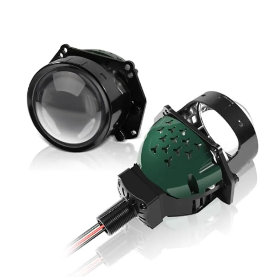 3.0 Inch LED Projector Lens LED Projector Lens with High Low Beam - 110W/pair 6000K 20 000LM White Focus Beam Cut Off Line fit
3.0 Inch LED Projector Lens LED Projector Lens with High Low Beam - 110W/pair 6000K 20 000LM White Focus Beam Cut Off Line fit