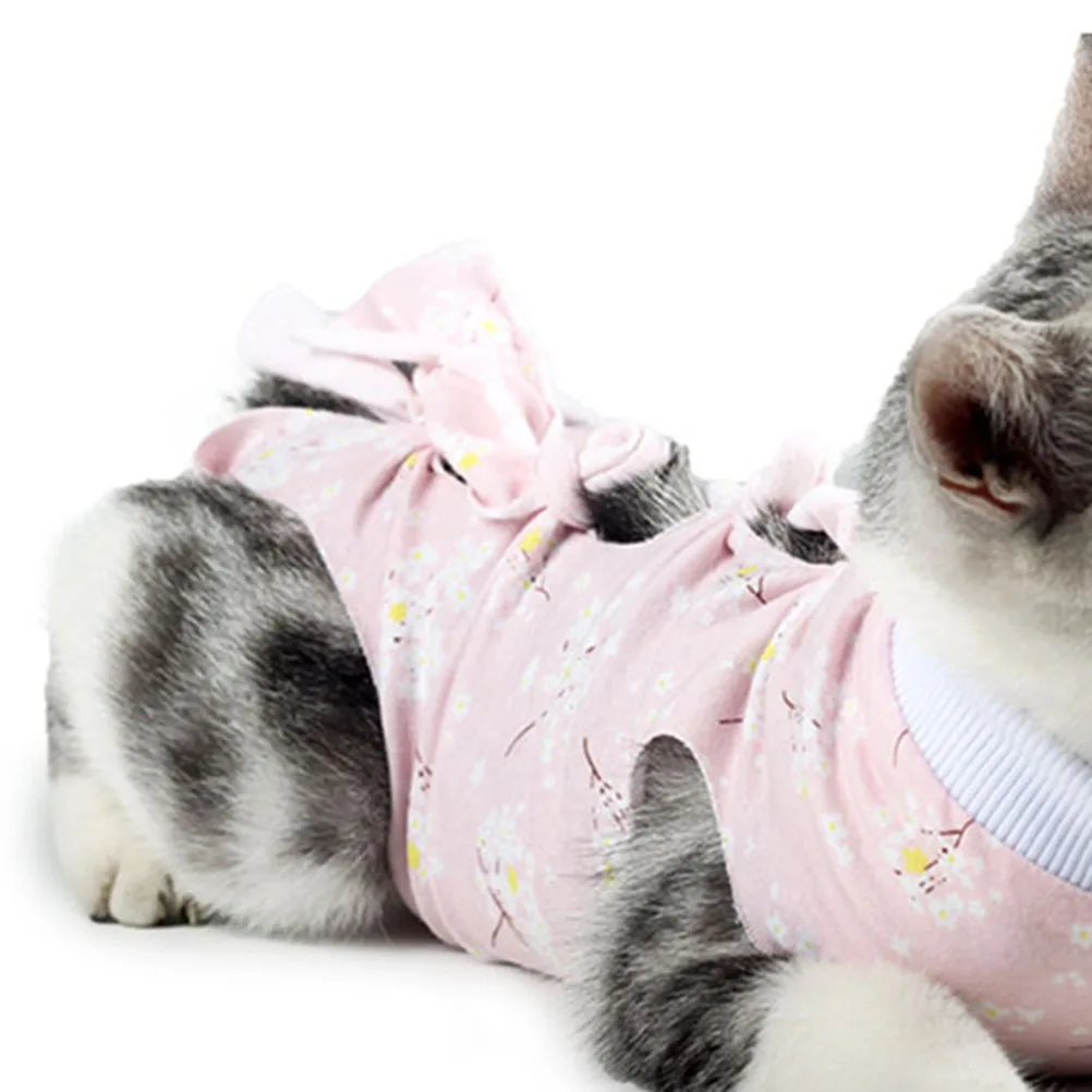 Pet Clothes Postoperative Anti-licking Suit Cat Apparel for Clothing Bodysuit Neuter Recovery Male
Pet Clothes Postoperative Anti-licking Suit Cat Apparel for Clothing Bodysuit Neuter Recovery Male