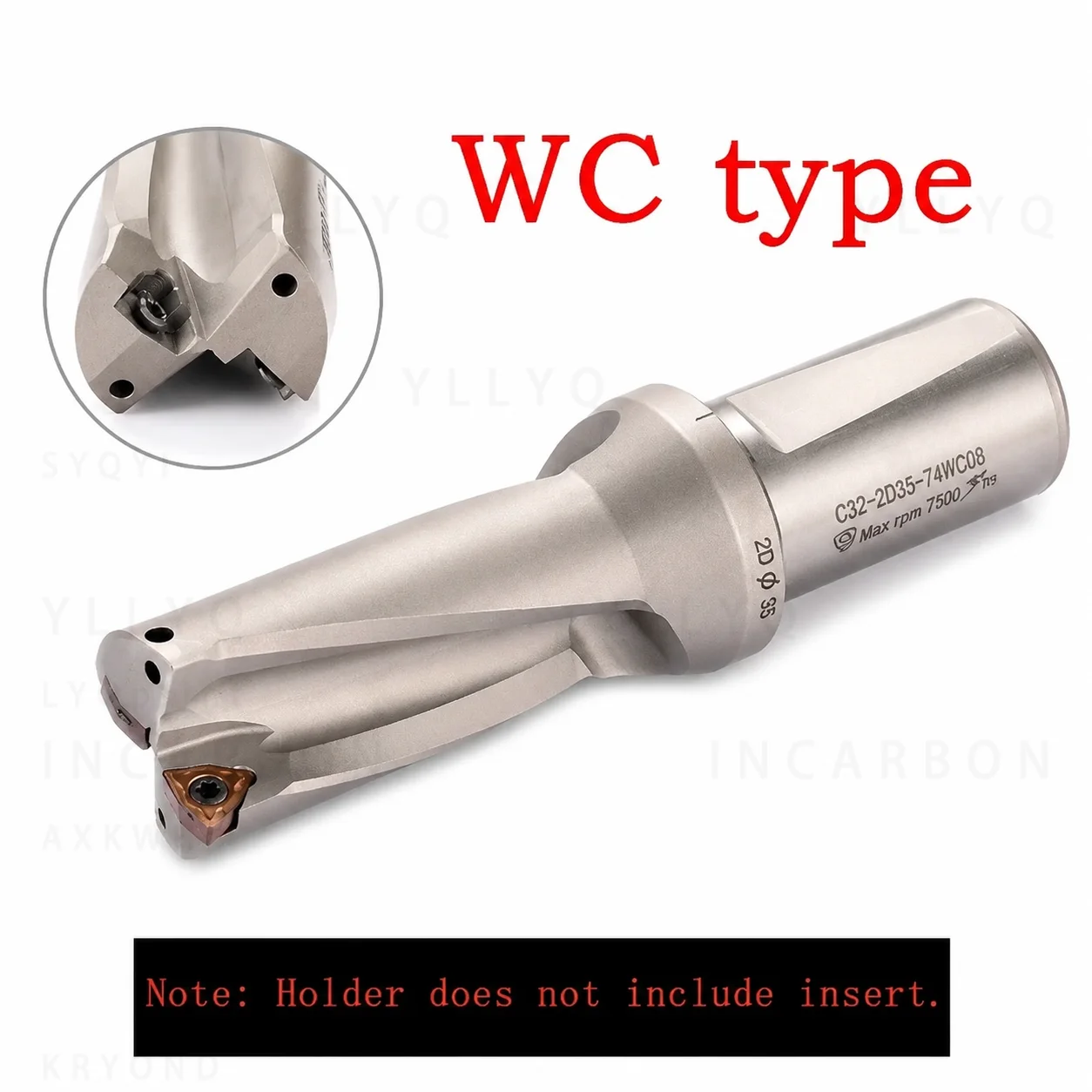WC Series U Drill 2D/3D/4D/5D 14mm-50mm Fast Drill Bit Set for WCMX/WCMT Series CNC Lathe Mechanical Insert Tool Holder
WC Series U Drill 2D/3D/4D/5D 14mm-50mm Fast Drill Bit Set for WCMX/WCMT Series CNC Lathe Mechanical Insert Tool Holder
