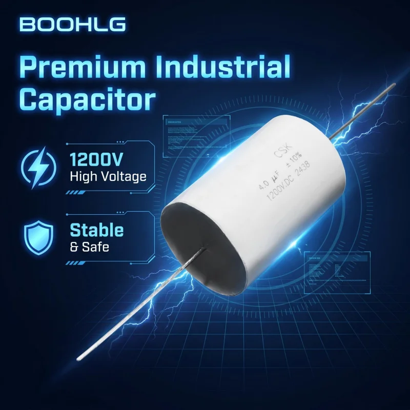 1PCS 4uF 4.0uF 1200VDC 405 Polypropylene High Voltage Film Capacitor Non-inductive Non-polar
1PCS 4uF 4.0uF 1200VDC 405 Polypropylene High Voltage Film Capacitor Non-inductive Non-polar
