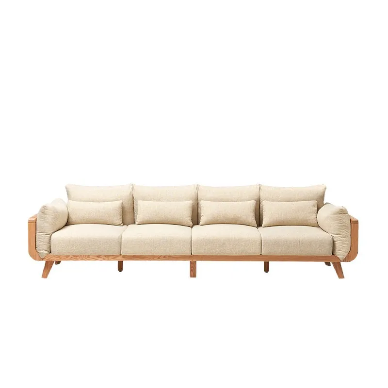 Household small apartment corner 4-person sofa solid wood sofa Nordic simple small apartment living room dismantling and w
Household small apartment corner 4-person sofa solid wood sofa Nordic simple small apartment living room dismantling and w