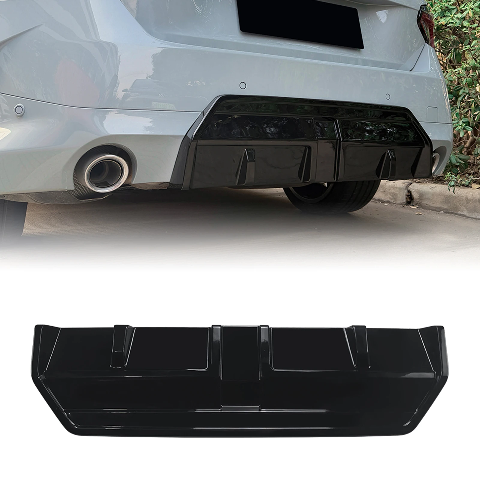 Rear Bumper Diffuser Lip Splitter Spoiler Guard For BMW 2 Series Coupe G42 220i 230i M240i M Sport 2-Door 2022-2026
Rear Bumper Diffuser Lip Splitter Spoiler Guard For BMW 2 Series Coupe G42 220i 230i M240i M Sport 2-Door 2022-2026