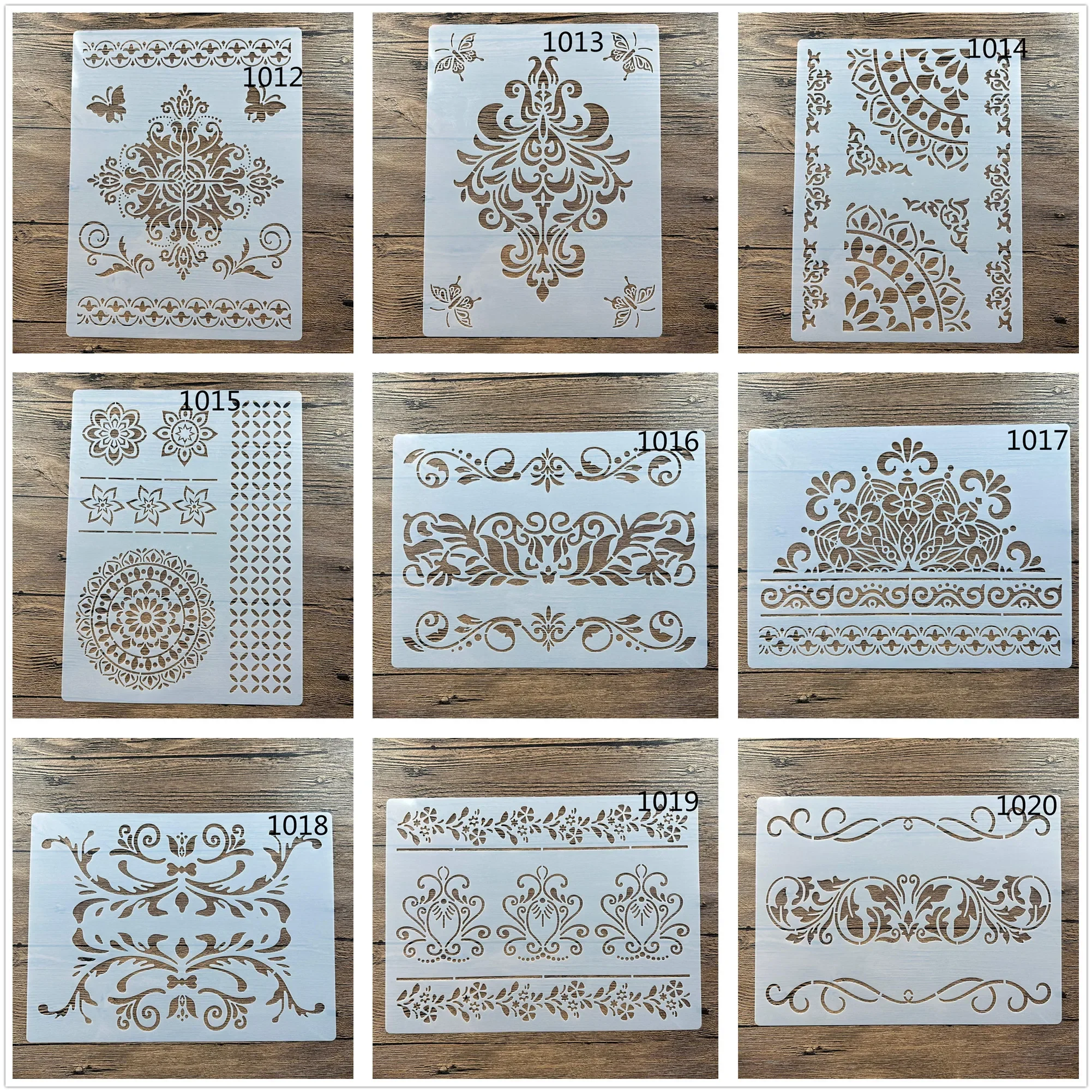 A4 29 *21cm DIY Retro patterns Stencils wall Painting Scrapbook Coloring Embossing Album Decorative Paper Card Template wall
A4 29 *21cm DIY Retro patterns Stencils wall Painting Scrapbook Coloring Embossing Album Decorative Paper Card Template wall