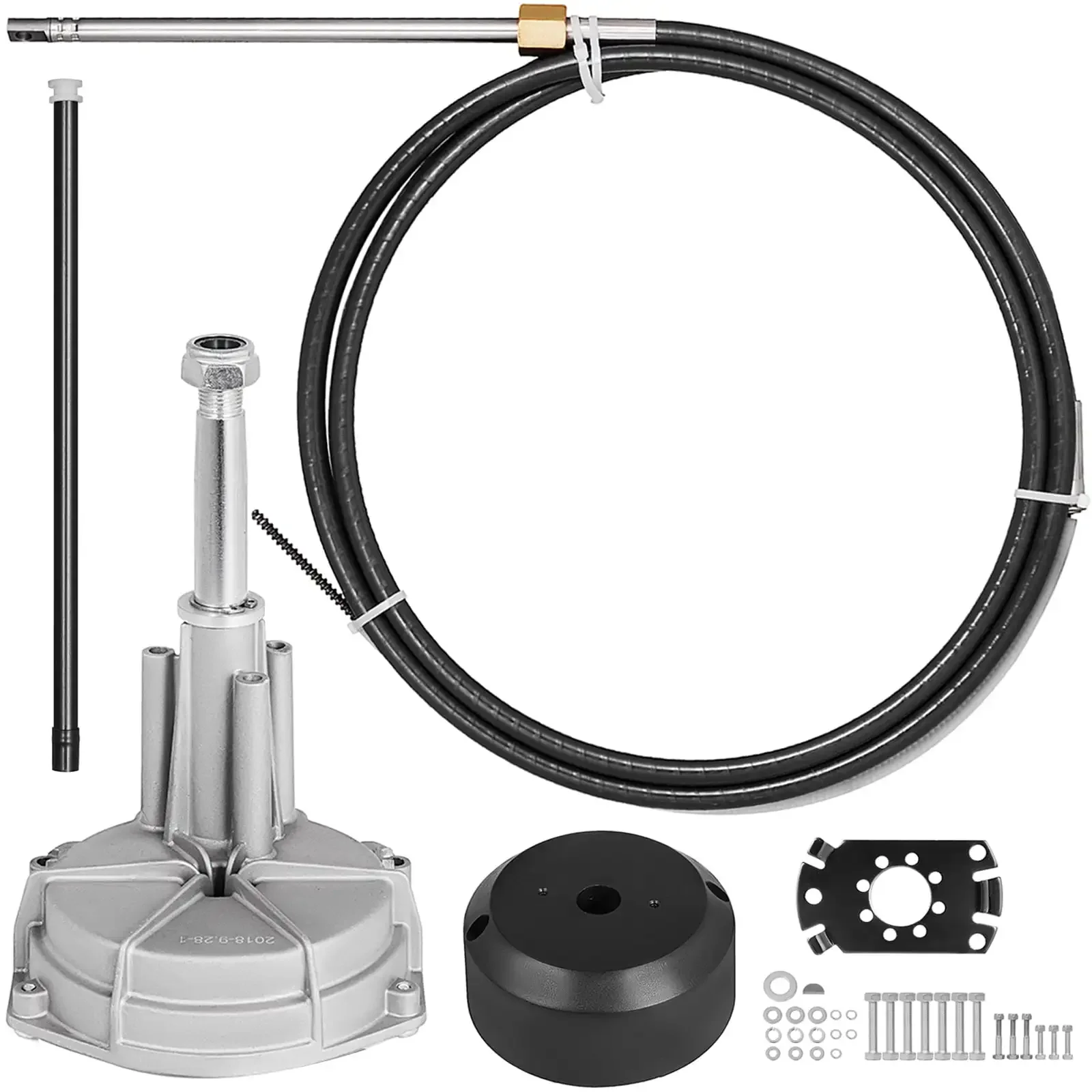 Boat Steering Cables 12in Outboard Rotary Steering Kit 12feet Boat Steering Kit for Boats
Boat Steering Cables 12in Outboard Rotary Steering Kit 12feet Boat Steering Kit for Boats