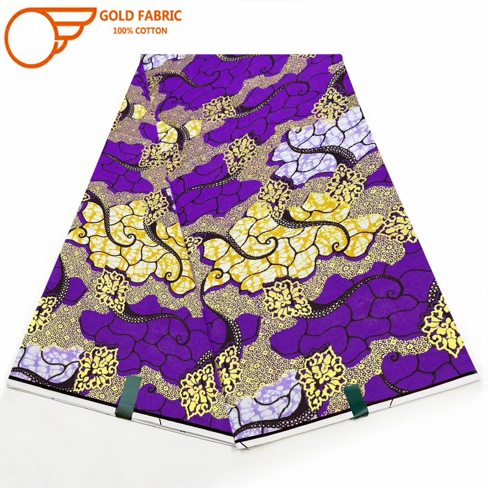 New Golden Wax Fabrics Veritable Gold Wax Print African Real Wax Fabric Ankara Wax Ghana Nigeria Style Pagne For Sewing LA3
New Golden Wax Fabrics Veritable Gold Wax Print African Real Wax Fabric Ankara Wax Ghana Nigeria Style Pagne For Sewing LA3