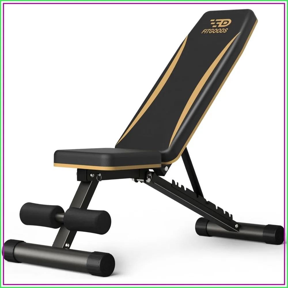Adjustable Weight Bench - Heavy-Duty Foldable Workout Bench for Home Gym, 660 LBS Capacity, Incline & Decline, Multi-Position Strength Training
Adjustable Weight Bench - Heavy-Duty Foldable Workout Bench for Home Gym, 660 LBS Capacity, Incline & Decline, Multi-Position Strength Training