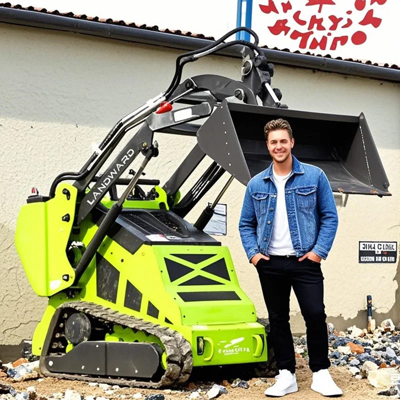 Landward ST560 High-End Mini Skid Steer Loader 1 Ton Loader CE Kubota Engine 25 HP Skid Steer Loader With Attachments Customized
Landward ST560 High-End Mini Skid Steer Loader 1 Ton Loader CE Kubota Engine 25 HP Skid Steer Loader With Attachments Customized