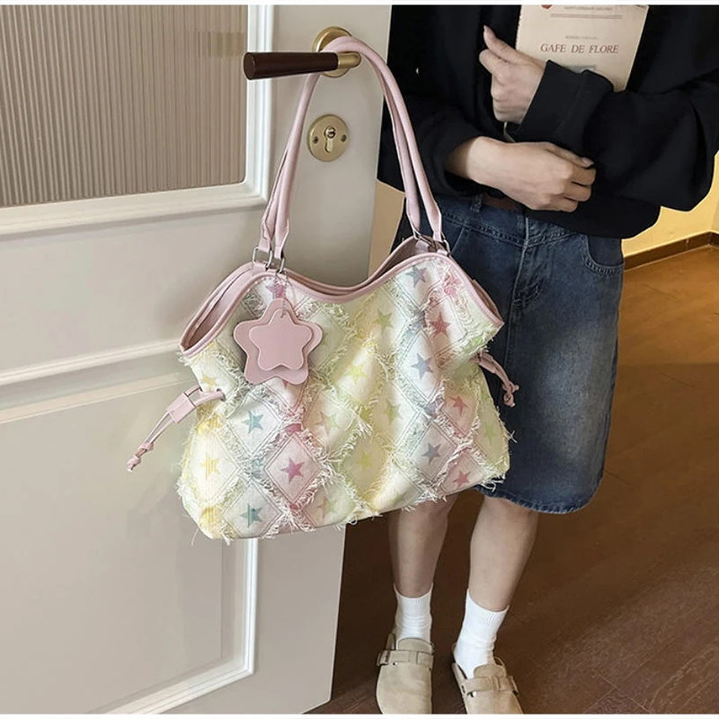 Trendy Canvas Crossbody Large Capacity Plaid Casual Streetwear Retro Checkered Shoulder Handbag Vintage Flap Satchel Daily Tote
Trendy Canvas Crossbody Large Capacity Plaid Casual Streetwear Retro Checkered Shoulder Handbag Vintage Flap Satchel Daily Tote