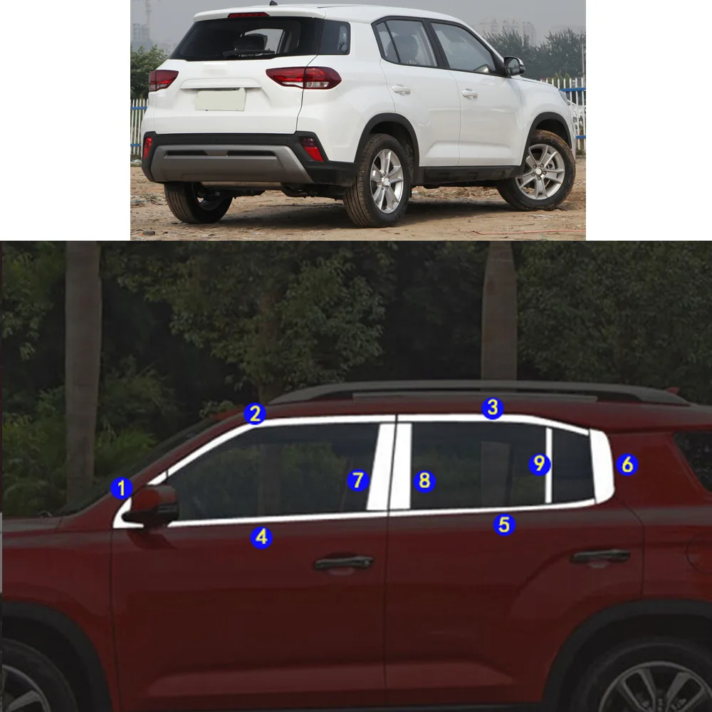 Car Styling Sticker Garnish Pillar Window Middle Strip Trim Frame Hoods Parts For Hyundai IX35 2018 2019 2020 2021
Car Styling Sticker Garnish Pillar Window Middle Strip Trim Frame Hoods Parts For Hyundai IX35 2018 2019 2020 2021