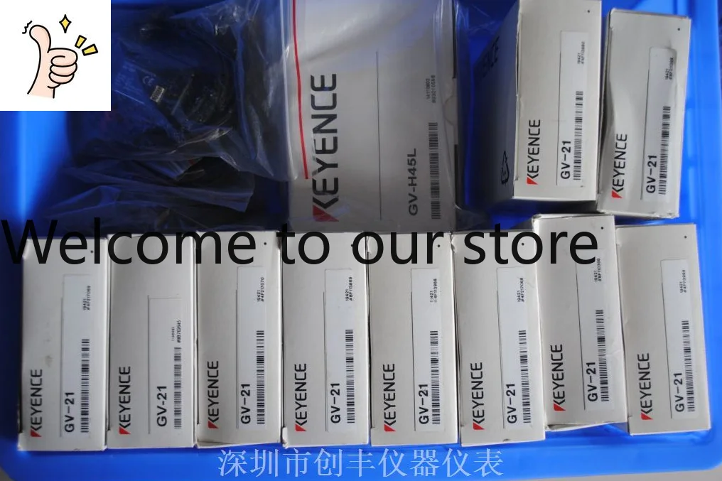 October Japan KEYENCE GV-21 GV-H45L Set Original Spot
October Japan KEYENCE GV-21 GV-H45L Set Original Spot