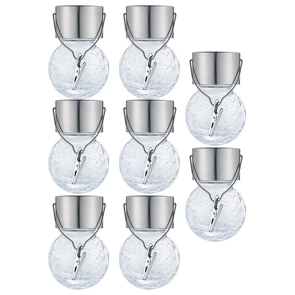 8pcs Glass Lamp Solar Powered Hanging Crack Lantern Decorative Outdoor Yard Garden Party Solar Power Light Lighting
8pcs Glass Lamp Solar Powered Hanging Crack Lantern Decorative Outdoor Yard Garden Party Solar Power Light Lighting
