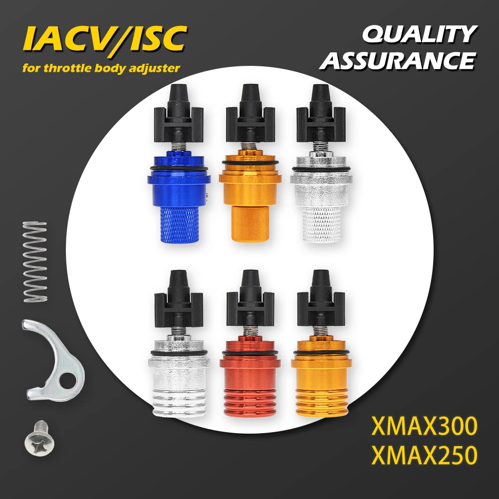 For Yamaha XMAX250 XMAX300 ISC IACV Manual Idle Adjuster Throttle Body Idle Speed Control Valve
For Yamaha XMAX250 XMAX300 ISC IACV Manual Idle Adjuster Throttle Body Idle Speed Control Valve