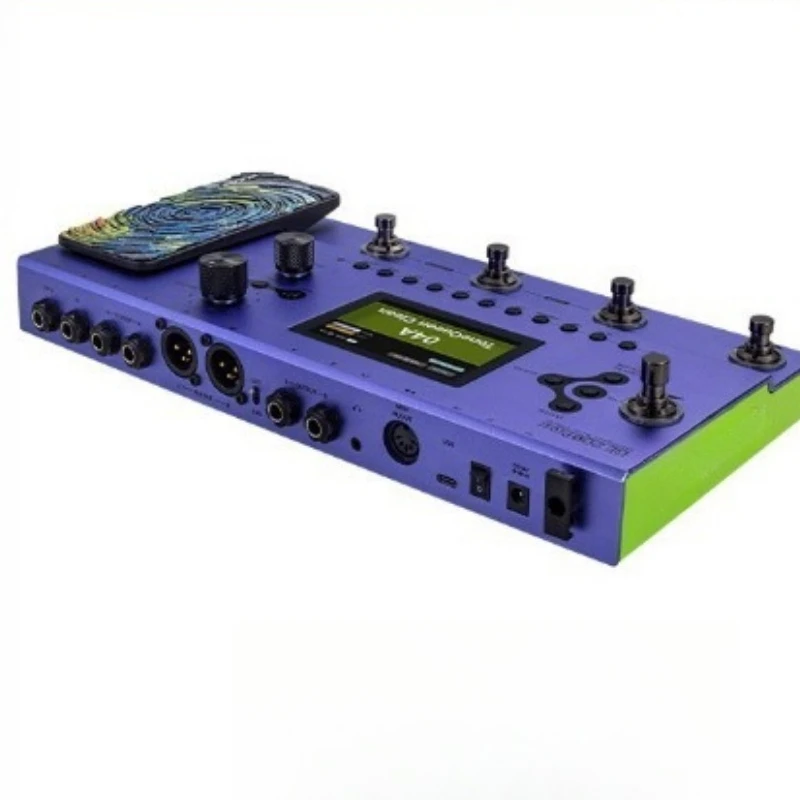 Electric guitar comprehensive effect device, speaker simulation, phrase loop drum machine backing track device
Electric guitar comprehensive effect device, speaker simulation, phrase loop drum machine backing track device