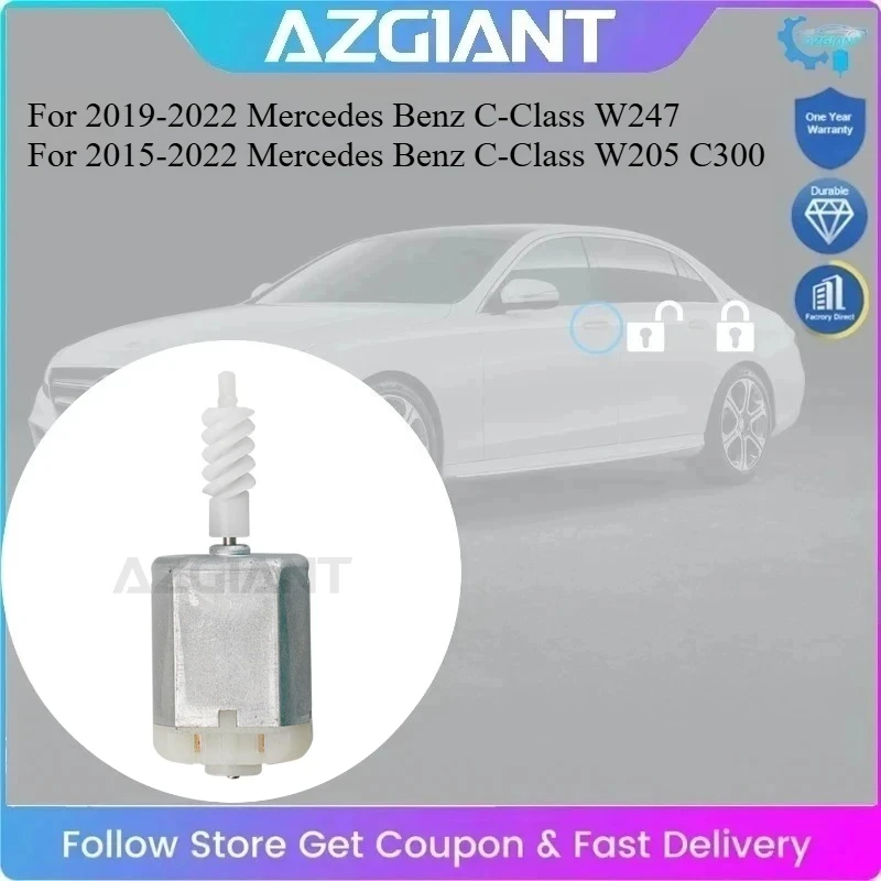 AZGIANT for Benz C-Class W247 W205 C300 Series Door Lock Actuator Repair 4-Door Universal Motor Replace Low Cost A2220063999
AZGIANT for Benz C-Class W247 W205 C300 Series Door Lock Actuator Repair 4-Door Universal Motor Replace Low Cost A2220063999