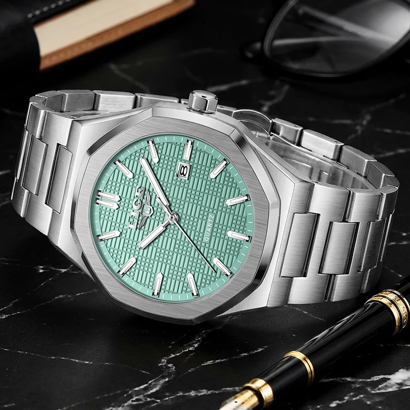 Fashion LIGE Top Brand Luxury Mens Watches Business Steel Quartz Wristwatches 30M Waterproof Luminous Watch Men Gifts Reloj 2026
Fashion LIGE Top Brand Luxury Mens Watches Business Steel Quartz Wristwatches 30M Waterproof Luminous Watch Men Gifts Reloj 2026