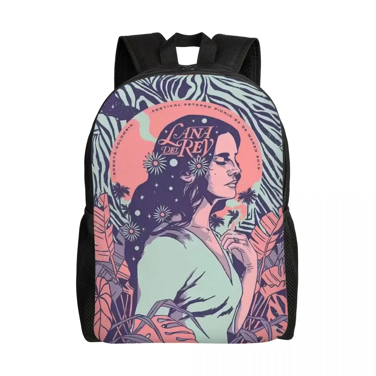 Custom Lana Del Rey Poster Backpack Men Women Basic Bookbag for College School Hip Pop Music Bags
Custom Lana Del Rey Poster Backpack Men Women Basic Bookbag for College School Hip Pop Music Bags