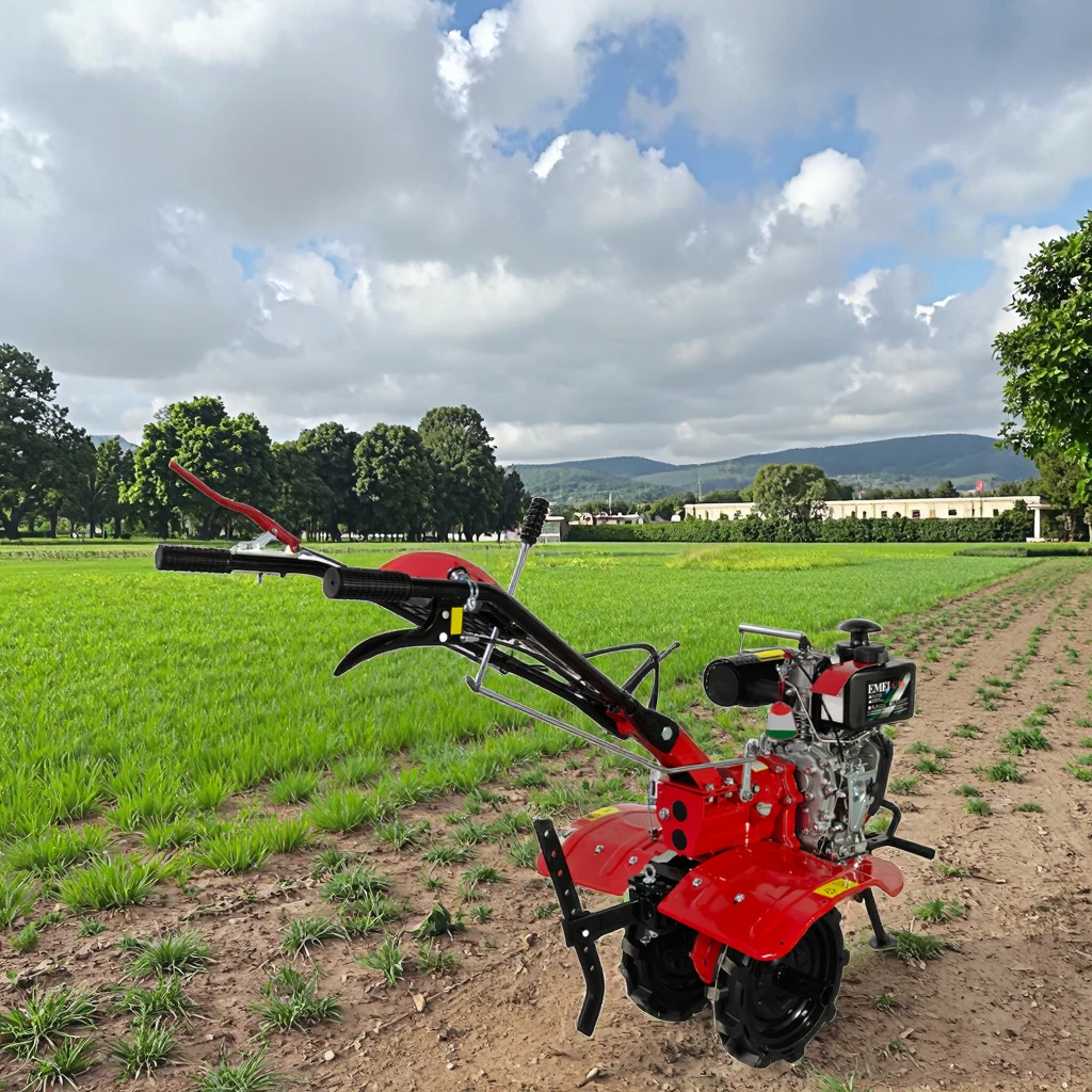 5.5HP Mini Agricultural Cultivator High-Power Micro Tiller With Rotary Tiller
5.5HP Mini Agricultural Cultivator High-Power Micro Tiller With Rotary Tiller