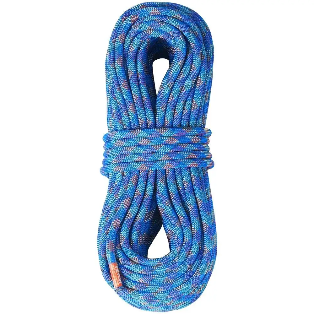 10.2mm Dynamic Climbing Rope 40M 25KN Breaking Tension Outdoor for escape Fire Fiber Rope Steel Snap Hooks Blue
10.2mm Dynamic Climbing Rope 40M 25KN Breaking Tension Outdoor for escape Fire Fiber Rope Steel Snap Hooks Blue