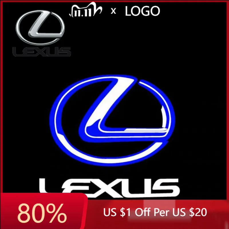 2026 Hot Interior Stickers For Lexus ES LM LX GX LC RZ IS CT GS RC 2Pcs LED Car Door Welcome Light Wireless Projector Lamp Car
2026 Hot Interior Stickers For Lexus ES LM LX GX LC RZ IS CT GS RC 2Pcs LED Car Door Welcome Light Wireless Projector Lamp Car