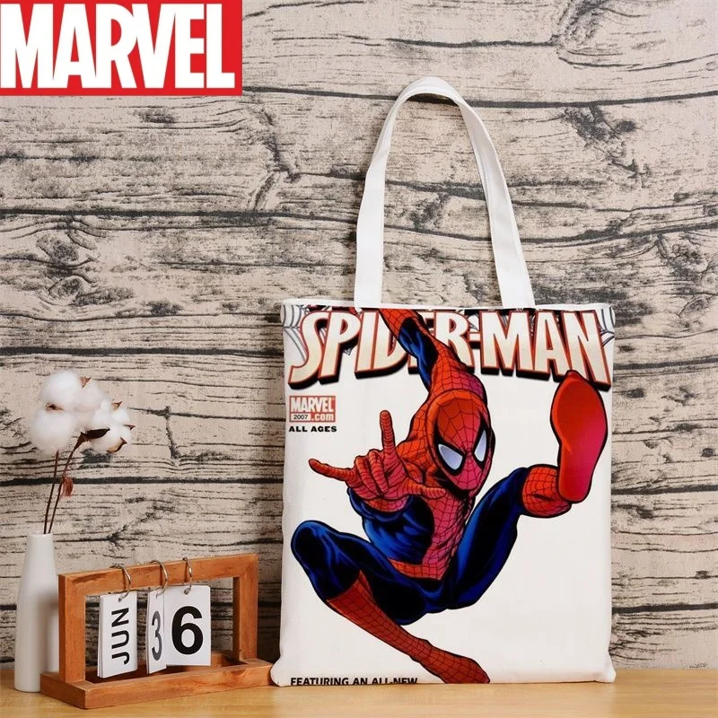 New Spiderman Anime Merchandise Canvas Bag, Creative Handbag, Portable and Fashionable Large-Capacity Canvas Bag for Going Out
New Spiderman Anime Merchandise Canvas Bag, Creative Handbag, Portable and Fashionable Large-Capacity Canvas Bag for Going Out