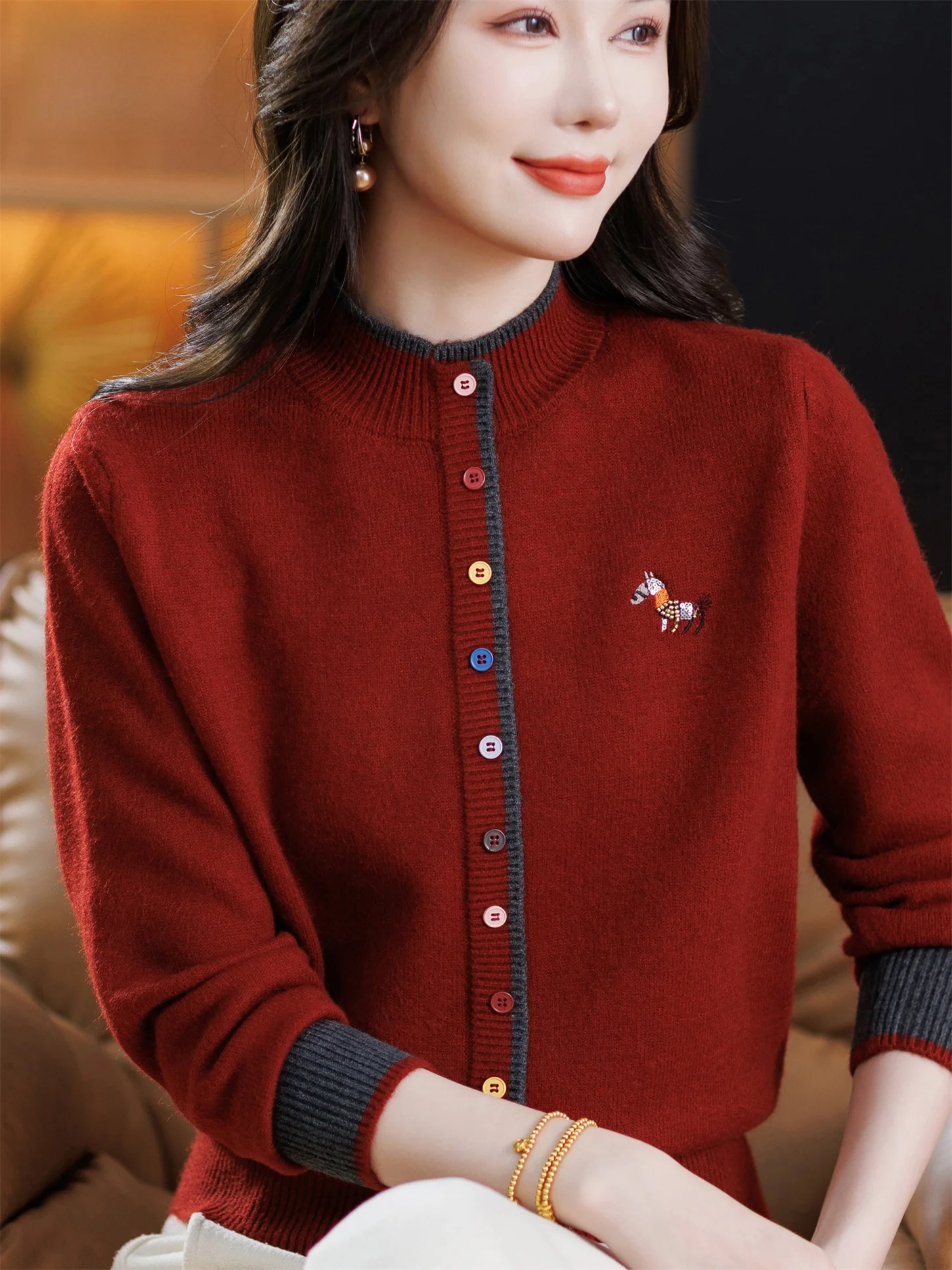 Повседневный шерстяной круглый светр Ne Base irt, свободный крой, теплый, для мамы, осень-зима, новый цветной свитер Blo, универсальный женский...
Повседневный шерстяной круглый светр Ne Base irt, свободный крой, теплый, для мамы, осень-зима, новый цветной свитер Blo, универсальный женский...