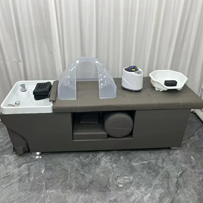 Luxury Wooden Therapy Japanese Shampoo Bed PU Leather Thai Hair Washing Massage Bed Shampoo Chair for Barber Shop Hair Salon
Luxury Wooden Therapy Japanese Shampoo Bed PU Leather Thai Hair Washing Massage Bed Shampoo Chair for Barber Shop Hair Salon