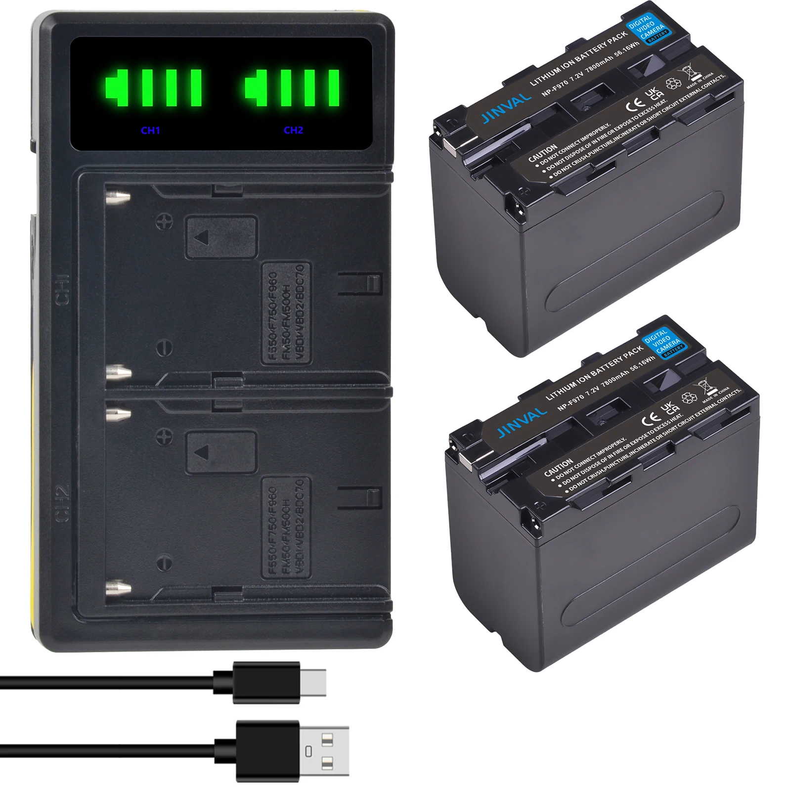 NP-F970 Camera Li-ion Battery 7800mAh +PD 20W Fast Dual Charger for Sony HXR-MC2500C FDR-AX100 PXW-Z90 NEX-FS700 PXW-Z100 Camera
NP-F970 Camera Li-ion Battery 7800mAh +PD 20W Fast Dual Charger for Sony HXR-MC2500C FDR-AX100 PXW-Z90 NEX-FS700 PXW-Z100 Camera