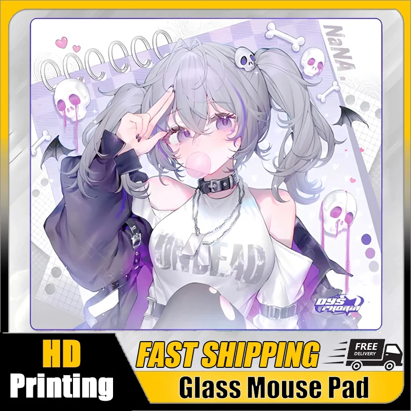 Japanese Anime Nana Girl Y2K Glass Gaming Mouse Pad Smooth Frosted Surface Desk Mat Tempered Upgrade FPS Office Mousepad Esports
Japanese Anime Nana Girl Y2K Glass Gaming Mouse Pad Smooth Frosted Surface Desk Mat Tempered Upgrade FPS Office Mousepad Esports