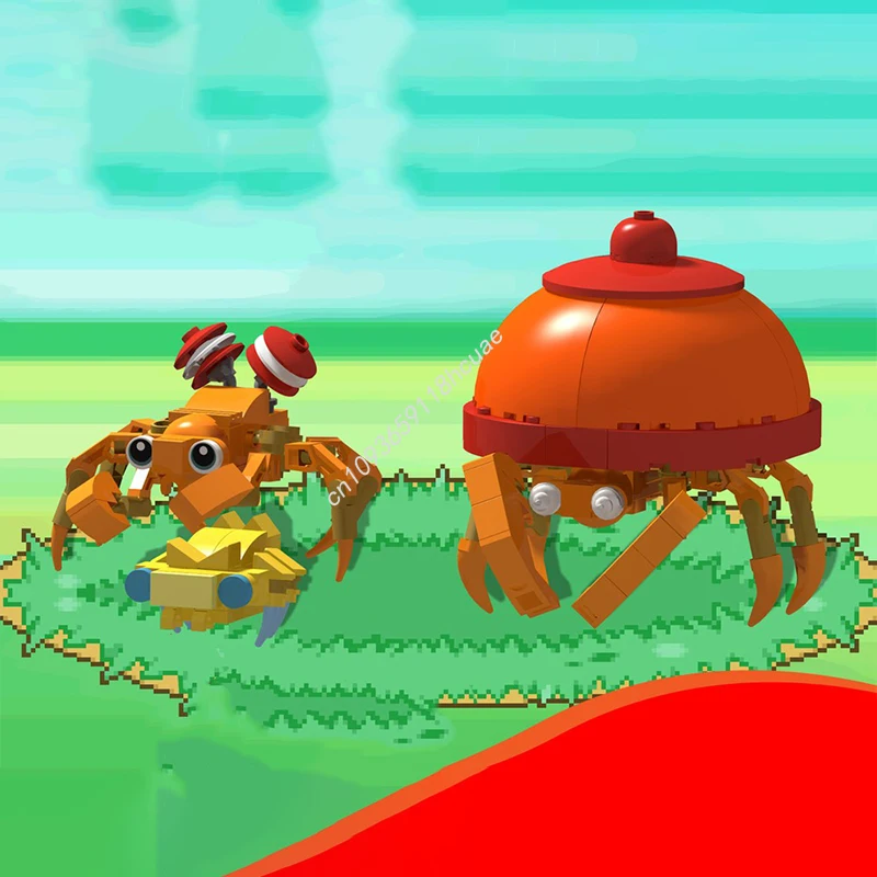 169 шт. MOC Paras Parasect Pocket Pets Модель Строительные блоки Идея Архитектура креативные детские игрушки Рождественские подарки
169 шт. MOC Paras Parasect Pocket Pets Модель Строительные блоки Идея Архитектура креативные детские игрушки Рождественские подарки