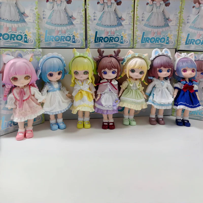 Новая горячая распродажа, оригинальная серия Simontoys Liroro Summer Island, слепая коробка Ob11 1/12, кукла-сюрприз, загадочная коробка, экшн-фигурка, модель игрушки 
Новая горячая распродажа, оригинальная серия Simontoys Liroro Summer Island, слепая коробка Ob11 1/12, кукла-сюрприз, загадочная коробка, экшн-фигурка, модель игрушки