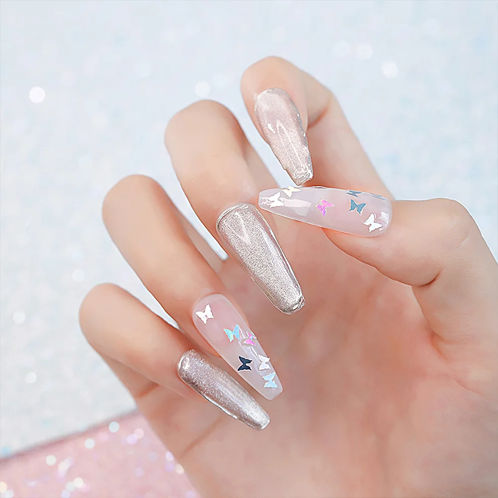 2 Boxes Nail Thin Butterfly Sequins Eyes Makeup Glitter Sticker for Nails Manicure Stickers
2 Boxes Nail Thin Butterfly Sequins Eyes Makeup Glitter Sticker for Nails Manicure Stickers