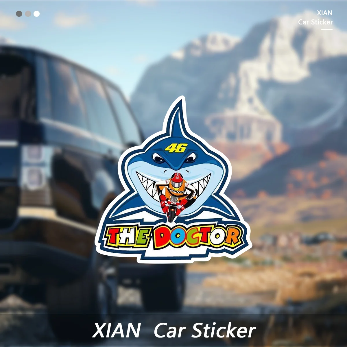 1PC Blue Shark Cartoon Sticker Multi-Color Design Decorative Decal For Car Vehicle Accessories
1PC Blue Shark Cartoon Sticker Multi-Color Design Decorative Decal For Car Vehicle Accessories