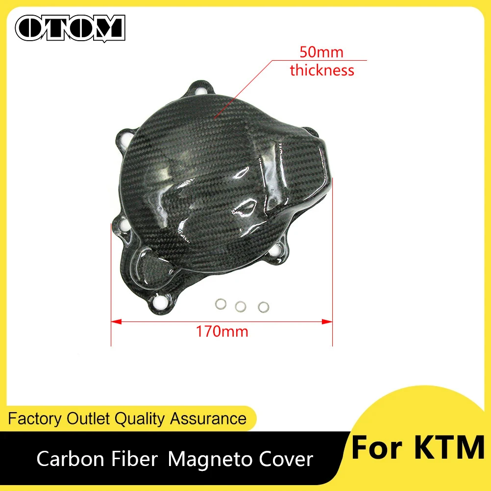 OTOM Engine Carbon Fiber 150XCW 150EXC Generator Ignition Cover Guard for KTM EXC XCW 150 2017-2020 Motorcycle Accessories
OTOM Engine Carbon Fiber 150XCW 150EXC Generator Ignition Cover Guard for KTM EXC XCW 150 2017-2020 Motorcycle Accessories