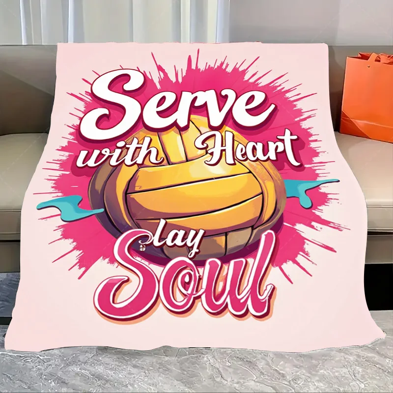 1pc Flannel Blanket "Serve with Heart, Play with Soul - Volleyball Spirit Blanket"
1pc Flannel Blanket "Serve with Heart, Play with Soul - Volleyball Spirit Blanket"