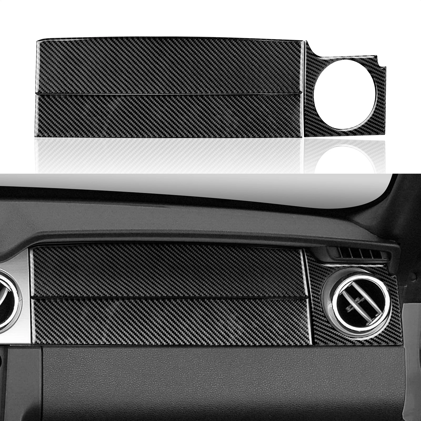 Car Copilot Air Vent Panel Stickers Decal Carbon Fiber Interior Trim Cover for Ford Mustang GT 2005-2009 S197 Car Accessories
Car Copilot Air Vent Panel Stickers Decal Carbon Fiber Interior Trim Cover for Ford Mustang GT 2005-2009 S197 Car Accessories