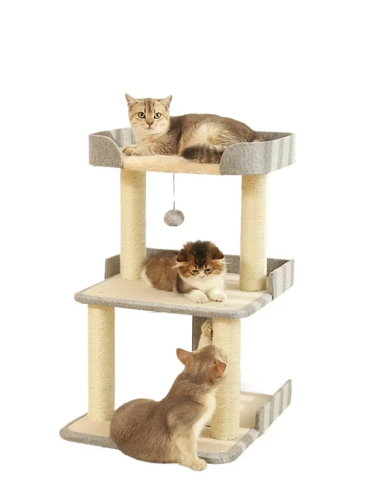 Рамка для лазания для кошек, гнездо для кошек, встроенное кошачье дерево, маленькая рама не занимает места, принадлежности для котят, сизаль
Рамка для лазания для кошек, гнездо для кошек, встроенное кошачье дерево, маленькая рама не занимает места, принадлежности для котят, сизаль