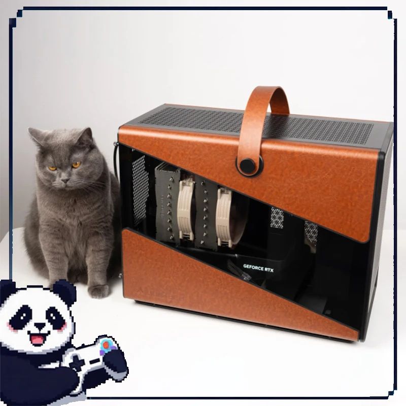 Кожаное шасси mATX/ITX, задний кабель с водяным охлаждением на 360 градусов/большой источник питания/длинный портативный чехол для видеокарты для офисных игр
Кожаное шасси mATX/ITX, задний кабель с водяным охлаждением на 360 градусов/большой источник питания/длинный портативный чехол для видеокарты для офисных игр